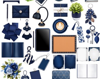 Elementos realistas: Navy Luxe