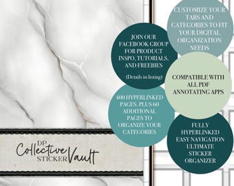DPCollective Sticker Vault | The Ultimate Digital Sticker Organizer