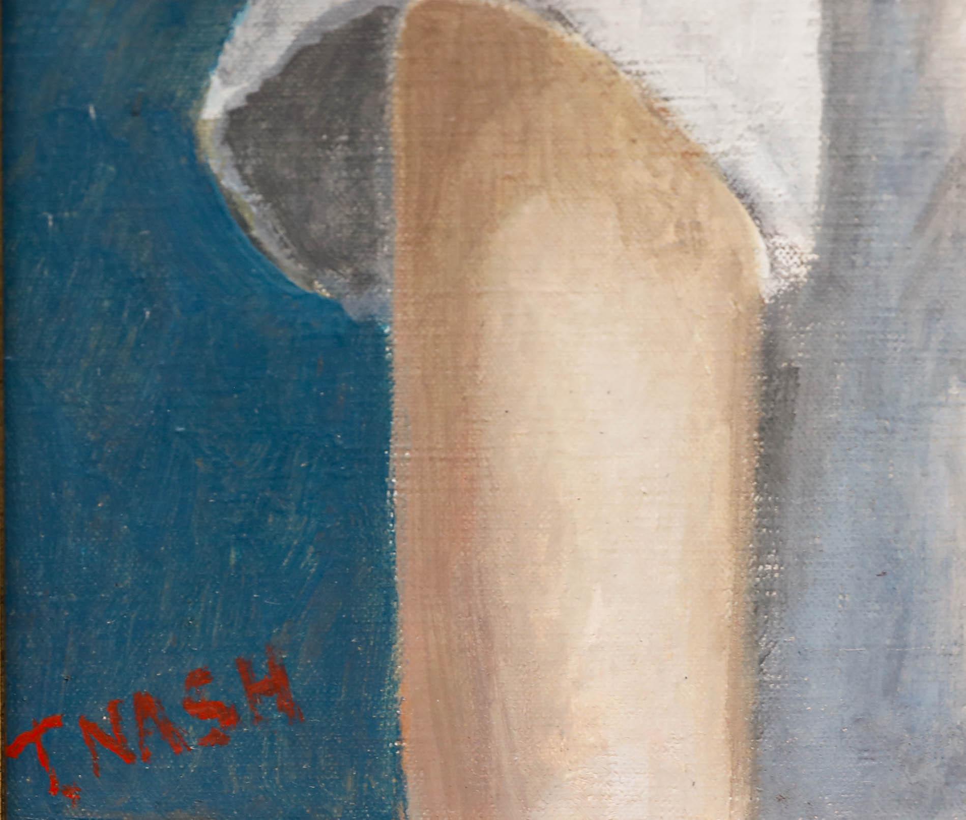 トーマス・サンダース・ナッシュ（1891-1968） - 額装油彩画、画家の
