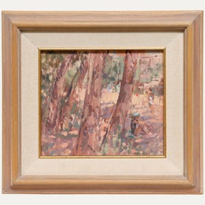 アンティーク　水彩画 19世紀の水彩画：オランダの画家のアトリエ、アンティークアート