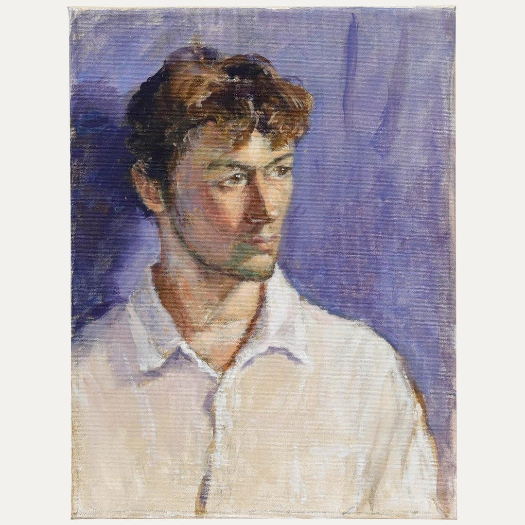 Pauline Plummer (b.1933) - Contemporary Oil, Freddy Original Vintage ...