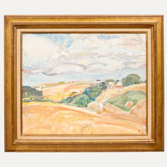 【ヴィンテージ絵画】ヨーロッパ絵画 風景画 0_71bbd18062434f1388cc59b348e7