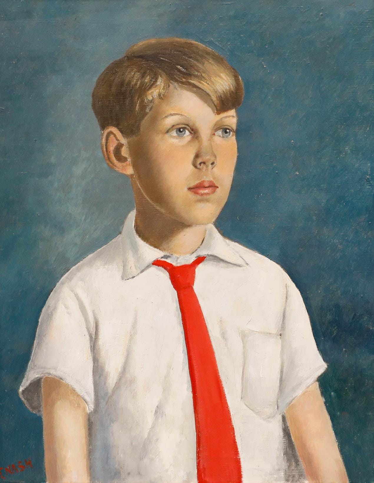 トーマス・サンダース・ナッシュ（1891-1968） - 額装油彩画、画家の
