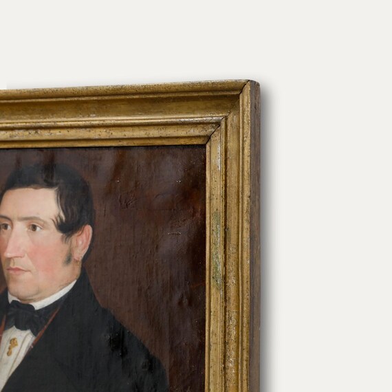 川沿いのコテージに向かう小道】イギリス アンティーク 板絵