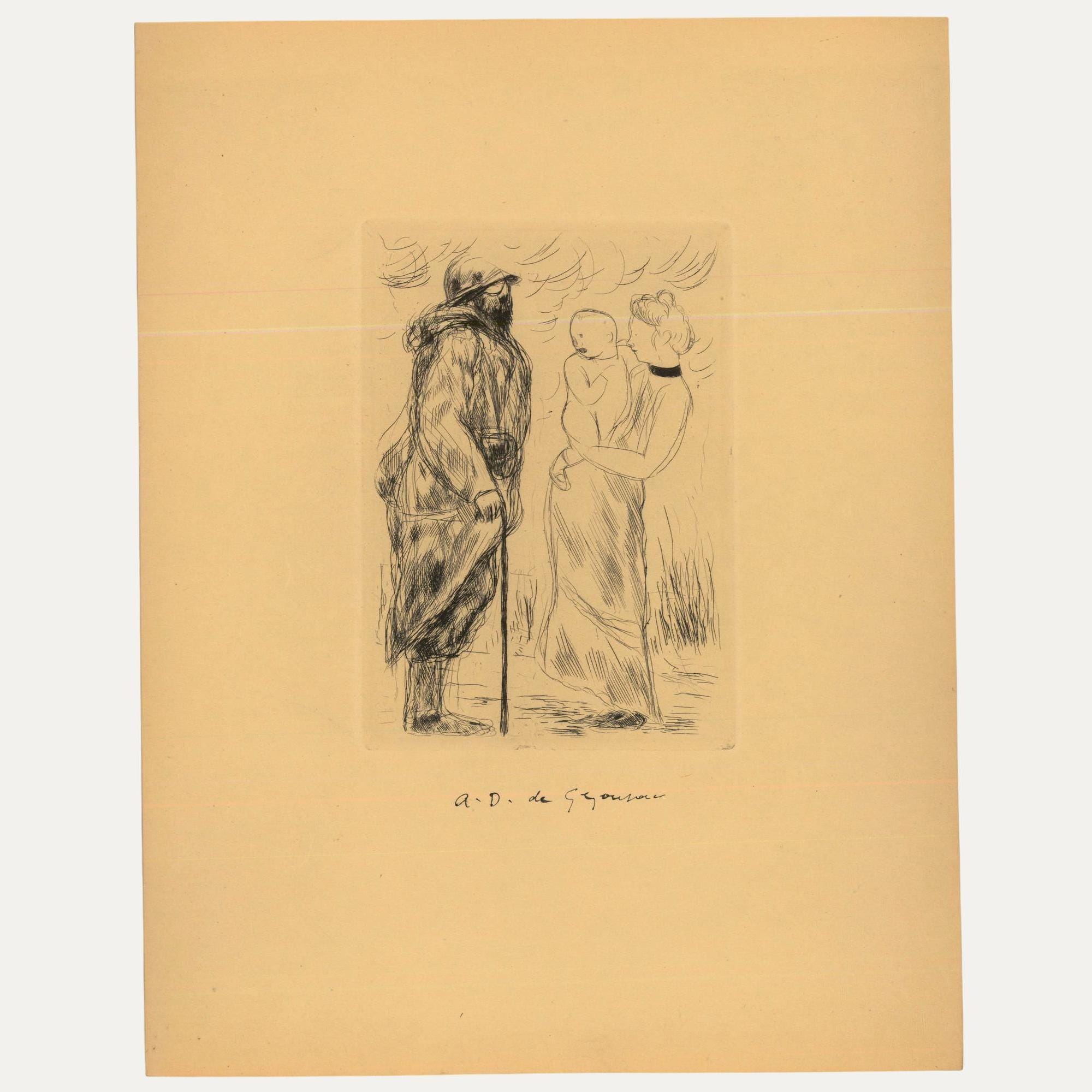 Dunoyer de segonzac - Etsy 日本