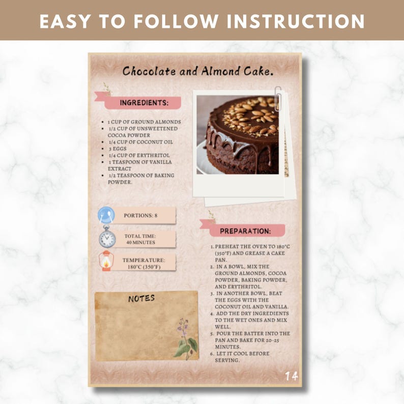 Sugar Free Dessert Recipes eBook | 25 No Sugar Sweets (PDF Download) image 5