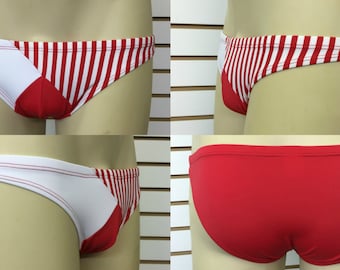 Bikini - PAUL - Red/White