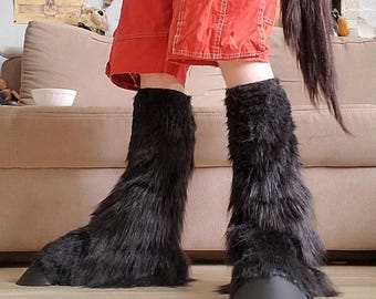 Zoccoli/zoccoli per cavalli flessibili con lacci - per scarpe normali per cosplay e costumi