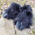 Flexible Lace-on Hoof/hooves - for regular shoes for cosplay and costumes