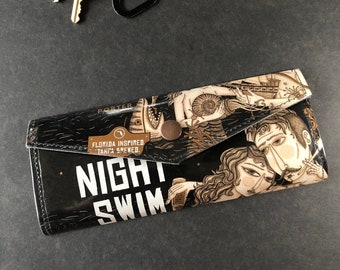 Coppertail Night Swim Wide Snap Beer Wallet