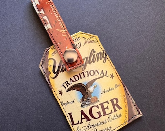 Yuengling Lager Beer Luggage Tag