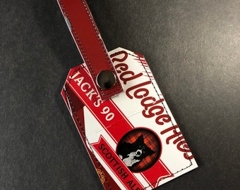 Red Lodge Ales Jack’s 90 Luggage Tag