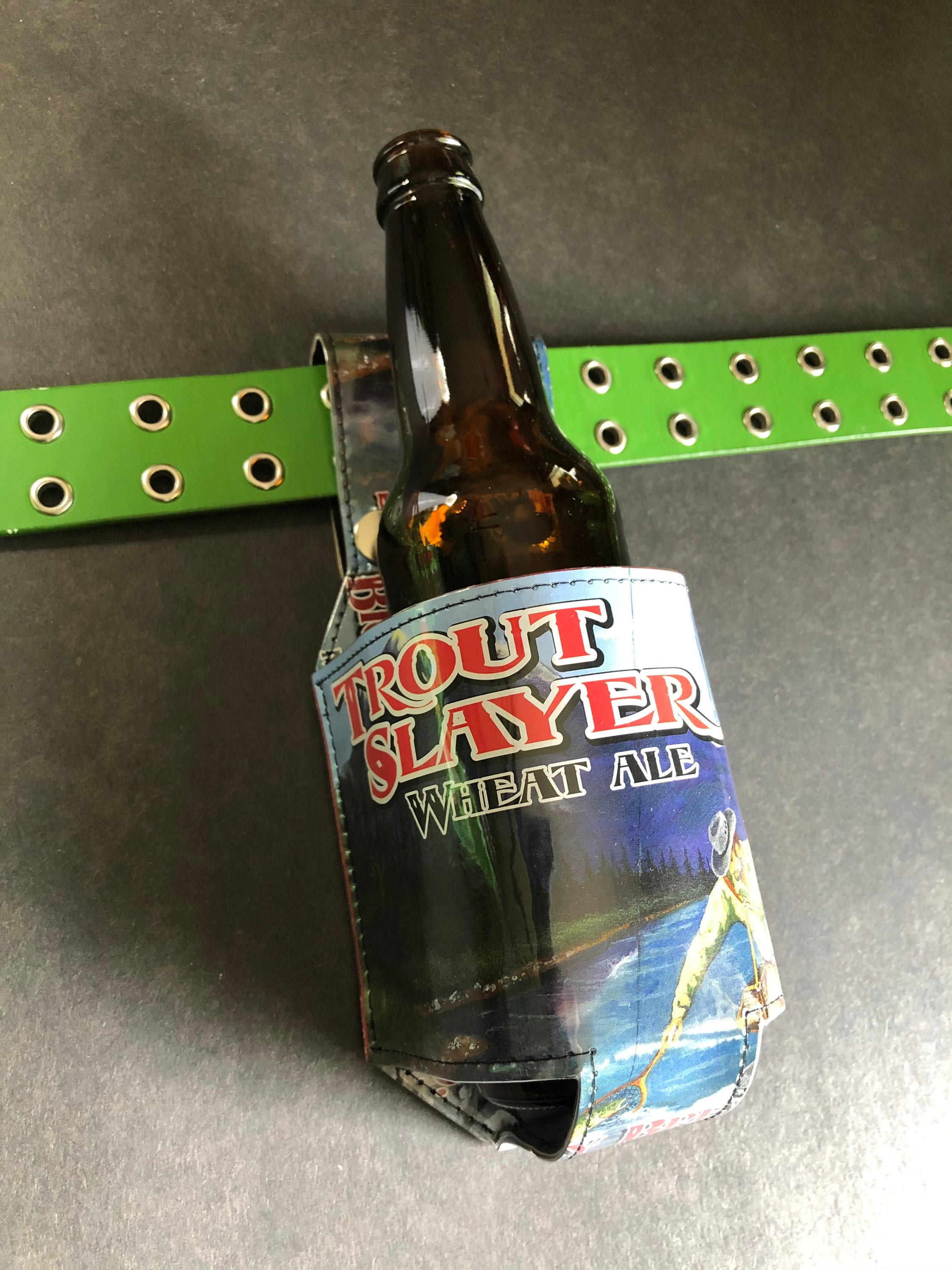 Big Sky Trout Slayer Beer Belt Holster 