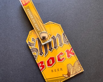 Shiner Bock Beer Luggage Tag