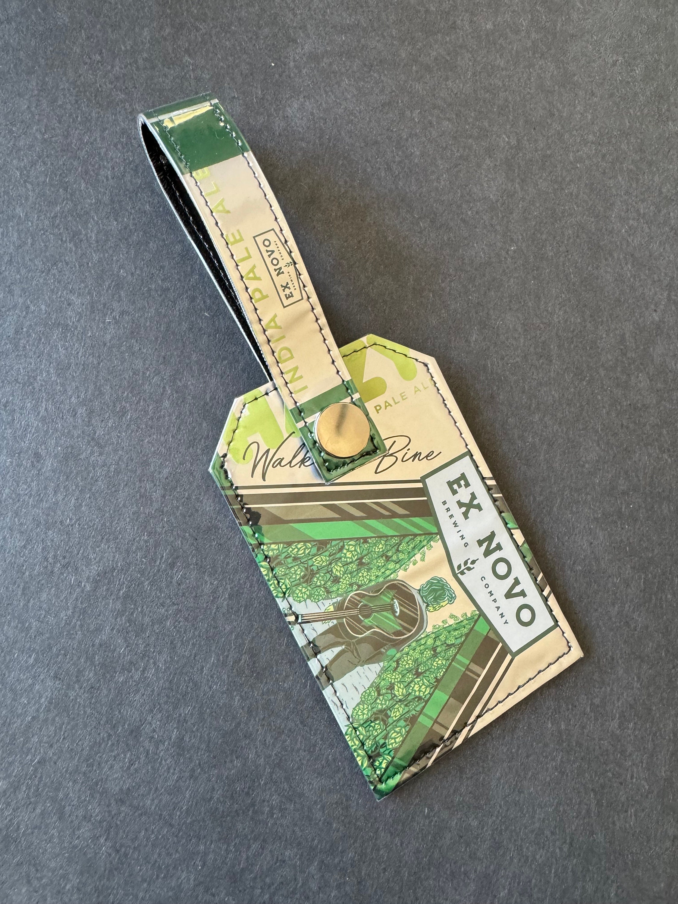 Ex Novo Walk The Bine Beer Luggage Tag
