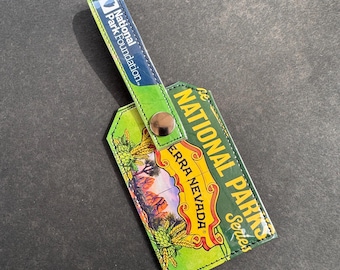 Sierra Nevada National Parks Series Luggage Tag