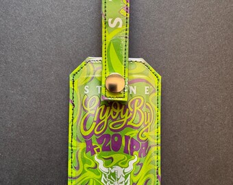 Stone Enjoy By 420 Beer Luggage Tag
