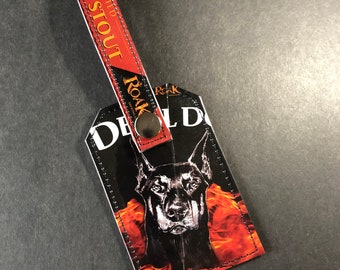 Roak Devil Dog Luggage Tag