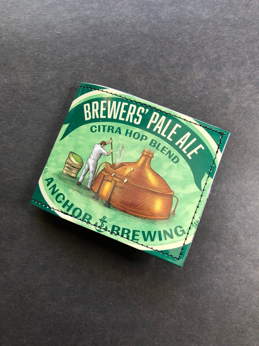Anchor Brewer’s Pale Ale Beer Wallet - Etsy
