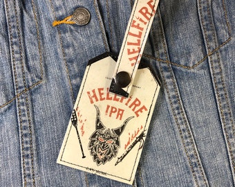 Loowit Hellfire IPA Luggage Tag