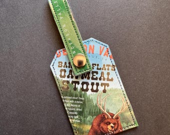 Anderson Valley Barney Flats Beer Luggage Tag