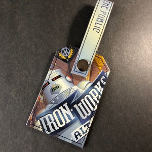 Metropolitan Iron Works Alt Luggage Tag