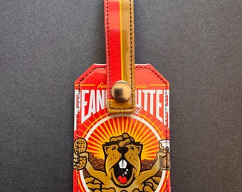 Belching Beaver Beer Luggage Tag