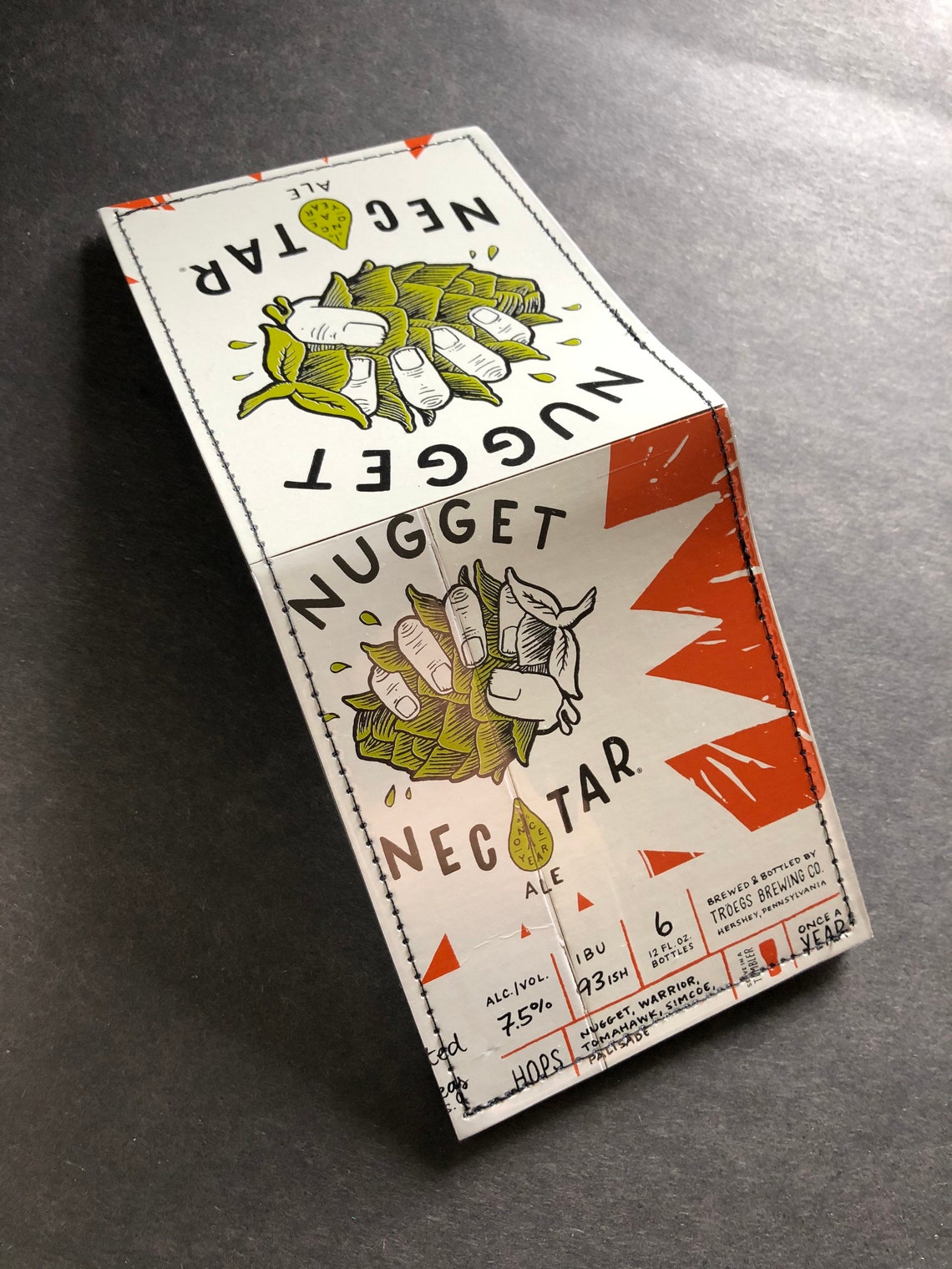 Troegs Nugget Nectar Beer Wallet | Etsy