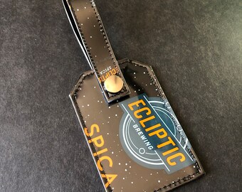 Ecliptic Spica Pils Beer Luggage Tag