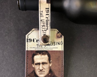 The Uprising Wine Luggage Tag