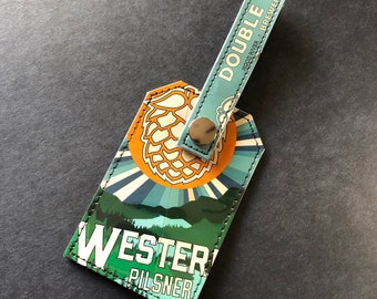 Double Mountain Westerly Beer Luggage Tag
