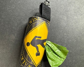 Walking Man Dog Poo Bag Dispenser