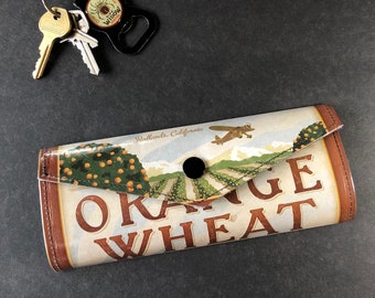 Hangar 24 Orange Wheat Wide Snap Beer Wallet