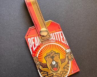 Belching Beaver Beer Luggage Tag