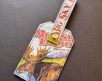Big Sky Moose Drool Beer Luggage Tag
