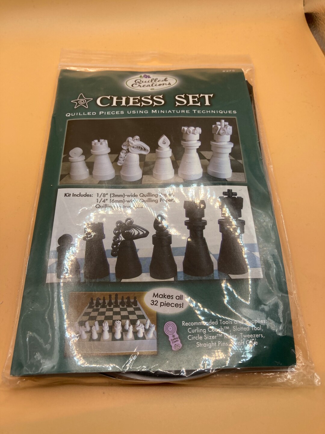 New Quilling Kit to Make 32 Chess Pieces Etsy