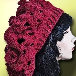 Crochet Slouchy Hat Pattern Slouch Hat Dreadlocks Pattern Crochet Hat Women Crochet Hat Slouchy Hat Dreadlocks Hat Pattern Men Pdf