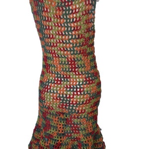 Crochet Dress Lace Up Front Crochet Pattern PDF image 3
