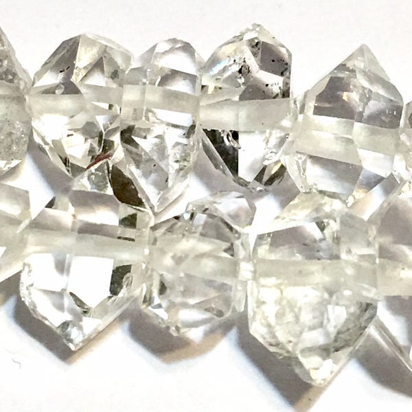 herkimer diamonds Natural rock crystal double terminated points best prices on etsy for this item