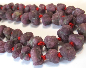 Ruby yes genuine semiprecious gemstone ruby rough nuggets 10 piece lot