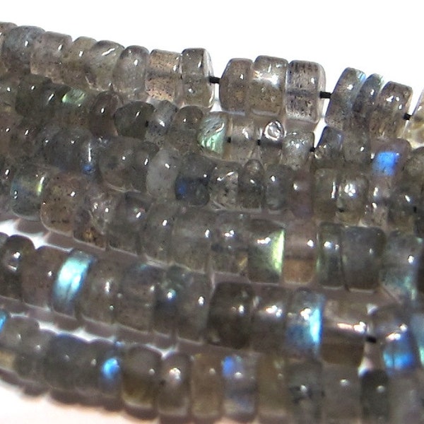 Labradorite heishe full strand