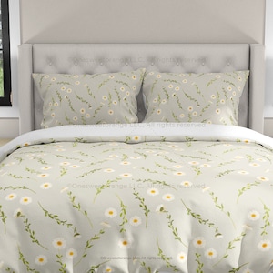 Comforter Daisy Meadow Bedding Home Decor Comforter Pillow Sham Set Bedroom Bedding Pillow Shams Cotton Comforter Pillow Sham Set