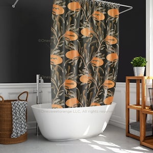 Shower Curtain Banksia Brown Bathroom Curtain Mat Set Shower Liner Bathroom Curtain Set Floor Mat Shower Curtain w Rings