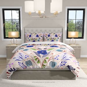 Comforter Poppy Meadow III Bedding Home Decor Comforter Pillow Sham Set Bedroom Bedding Pillow Shams Cotton Comforter Pillow Sham Set