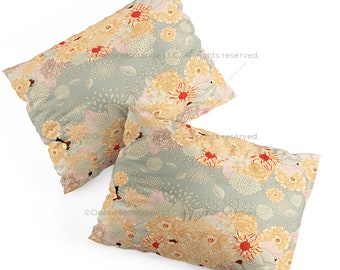 Pillow Shams Creme De La Creme Pillow Covers Cotton Pillow Cover Polyester Pillow Sham Set Geese Palm Pillow Shams