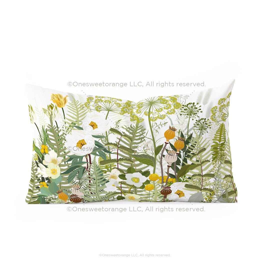 Oblong Pillow Family Throw Pillow Home Decor Pillow Accent Pillow Lumbar Support Pillow Decorative Pillow Ayla Summer Coach Pillow