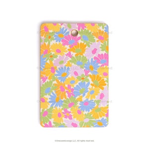 Cutting Board Eclectic Daisies Cream Kitchen Serving Board Charcuterie Board Kitchen Decor Cheese Board Bamboo Cutting Wood Board