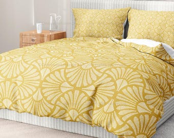 Duvet Cover Petal Dijon Bedding Home Duvet Pillow Sham Set Bedroom Decor Duvet Bedding Pillow Shams Cotton Duvet Cover Pillow Shams
