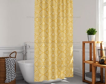 Shower Curtain Petal Dijon Bathroom Curtain Mat Set Shower Liner Bathroom Curtain Floor Mat Shower Curtain w Rings Waterproof Curtain