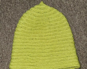 Lime Green Acorn Hat